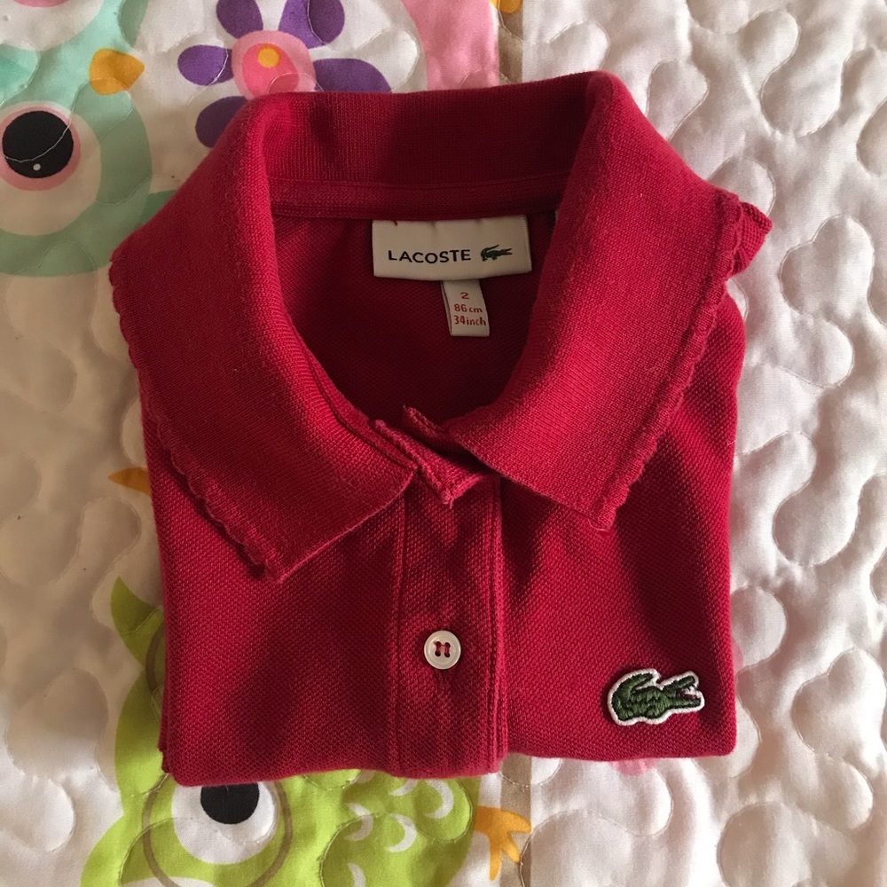 LACOSTE toddler girl shirt